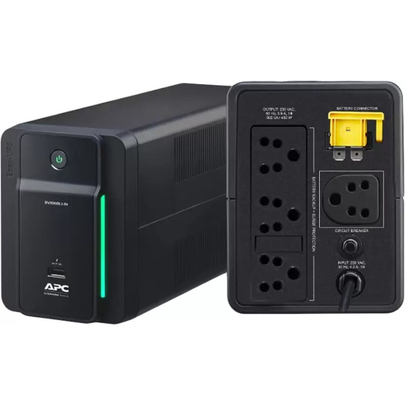 (Open Box) APC BVX900LI-IN UPS, Black