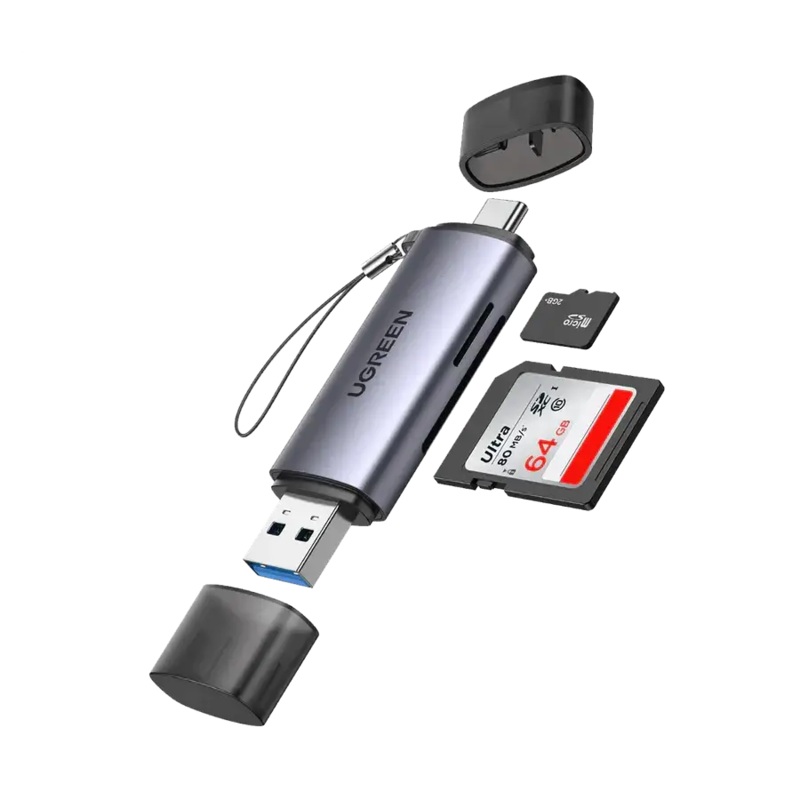 Ugreen 2-in-1 USB C OTG Card Reader