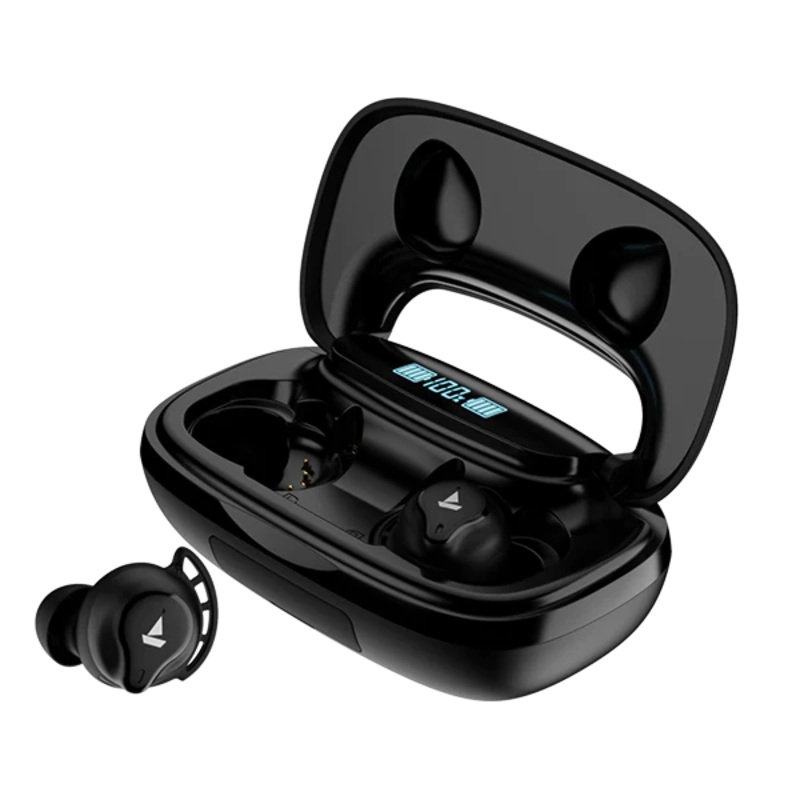 (Without Box) Boat Airdopes 621 Bluetooth Truly Wireless in Ear Earbuds with Mic, Case Indicator