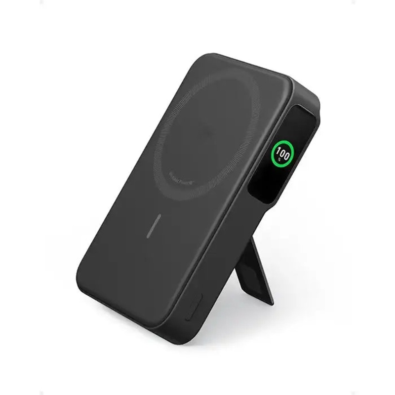 A1654h11 Anker MagGo Power Bank (10K) 15W Ultra-Fast Magnetic Charging with Smart Display -Black