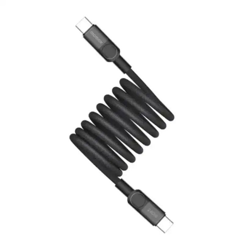 DC71D | Momax Mag.Link240WUSB-CtoUSB-CMagneticCable2m| Black