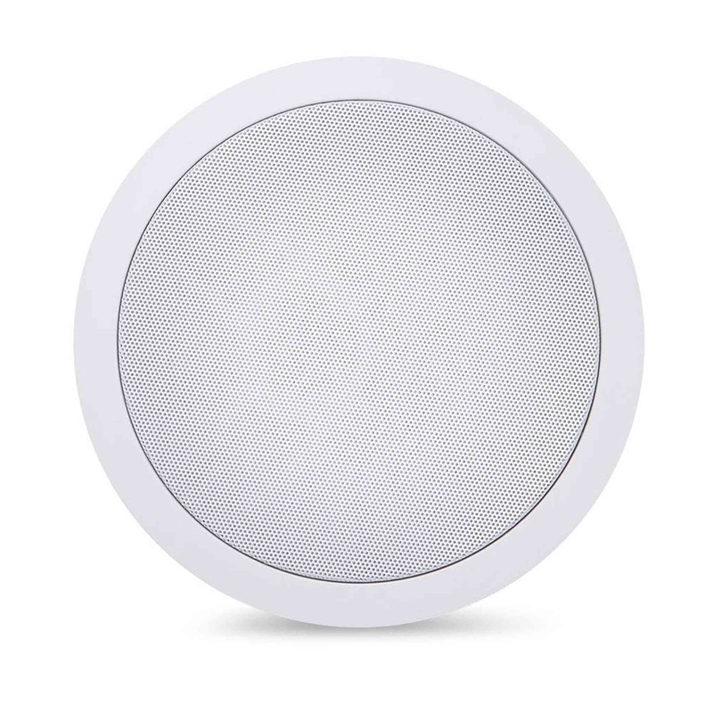 Alfatron ALFC-657 Loudspeaker In-Ceiling Speaker, 2 Way 6”, w/Backbox and Amiable Tweeter, Can Play Up to 30W with Seamless Design Ready to Listen