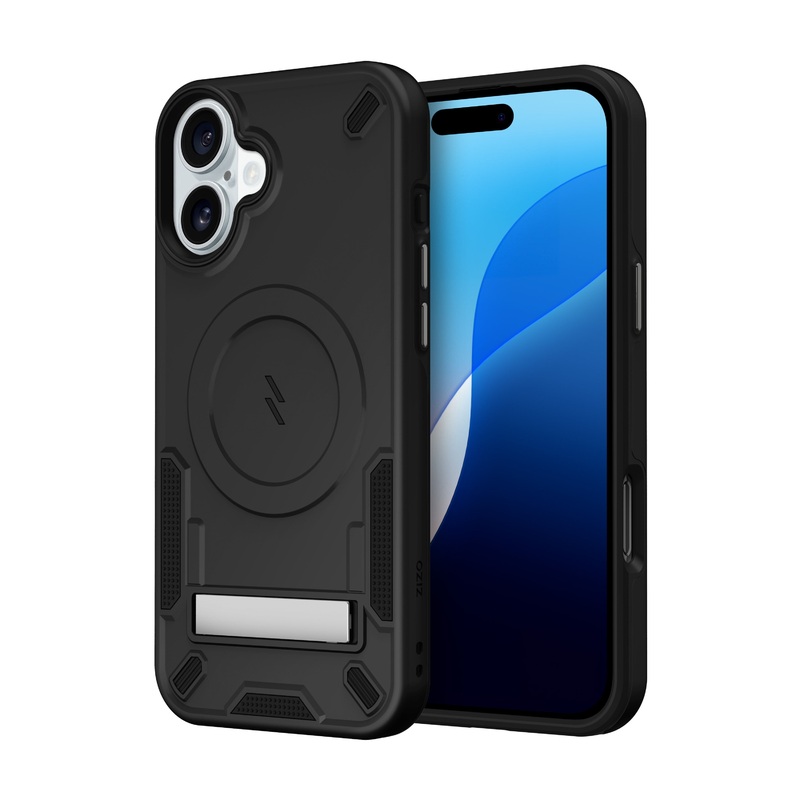 ZIZO TRANSFORM Series iPhone 16 Plus Case – Black