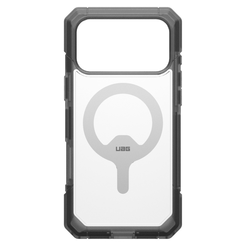 Urban Armor Gear (UAG) – Trooper MagSafe Case for Apple iPhone 17 Pro Max (2 Pieces) – Clear and Ash