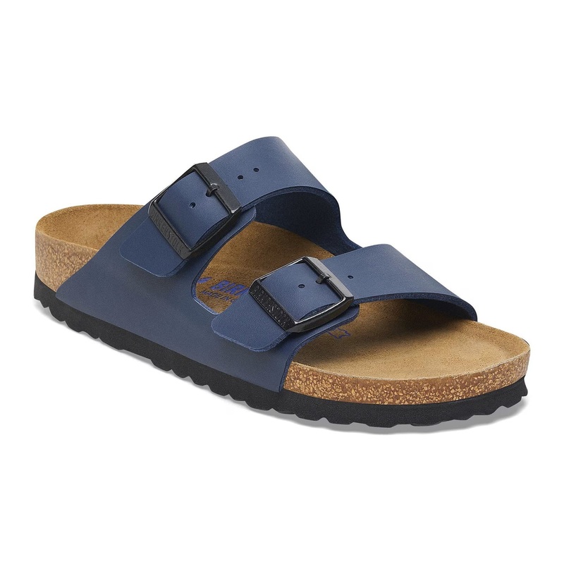 BIRKENSTOCK Arizona Soft Footbed Navy Birko-Flor 45 (US Men’s 12-12.5) Regular