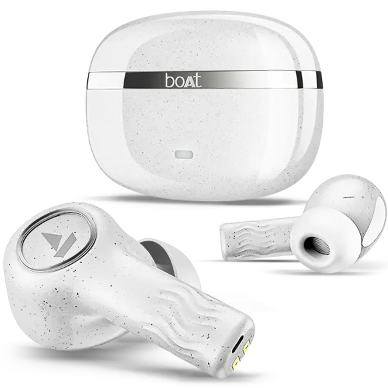 boAt Nirvana Ion ANC Wireless Earbuds |Quartz White