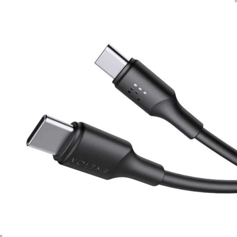 C2274 | Voltme Power Link EDC Series USB-C to USB-C Cable 2.0M 5A 60 W | Black