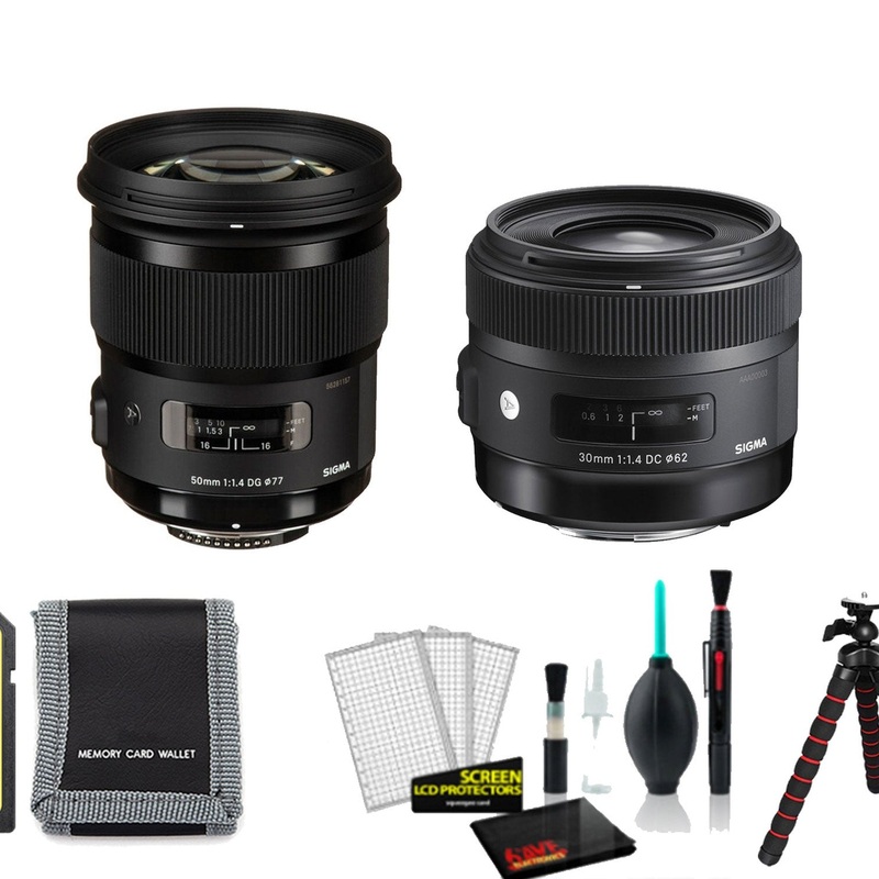 Sigma TWO Lens ART Bundle for Nikon Cameras (International Model) –