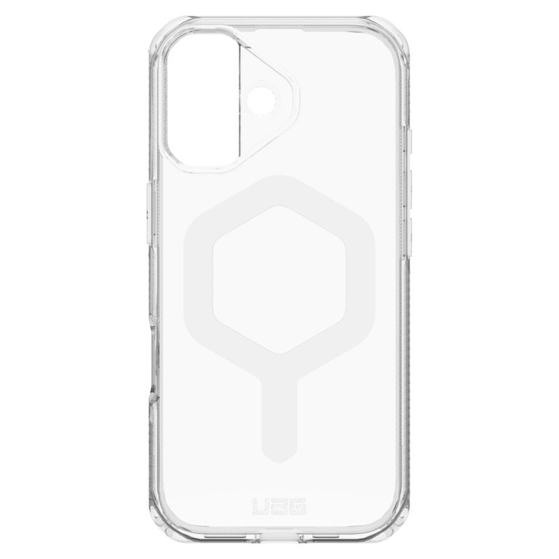 Urban Armor Gear (UAG) – Plyo MagSafe Case for Apple iPhone 17 Series – Ice and White