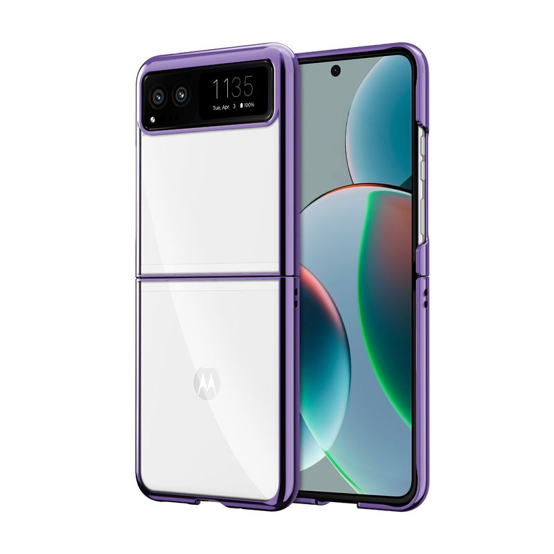 ZIZO REFINE Series moto razr 2023 Case – Purple