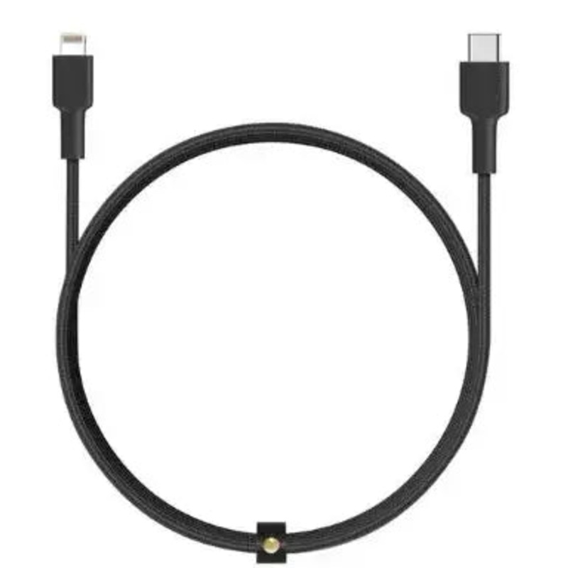 Aukey MFI Braided Nylon USB-C To Lightning Cable – 2 Meter