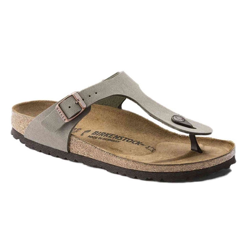 Birkenstock Women’s GIzeh Thong Sandal, Stone, 42 M EU/11-11.5 B(M) US