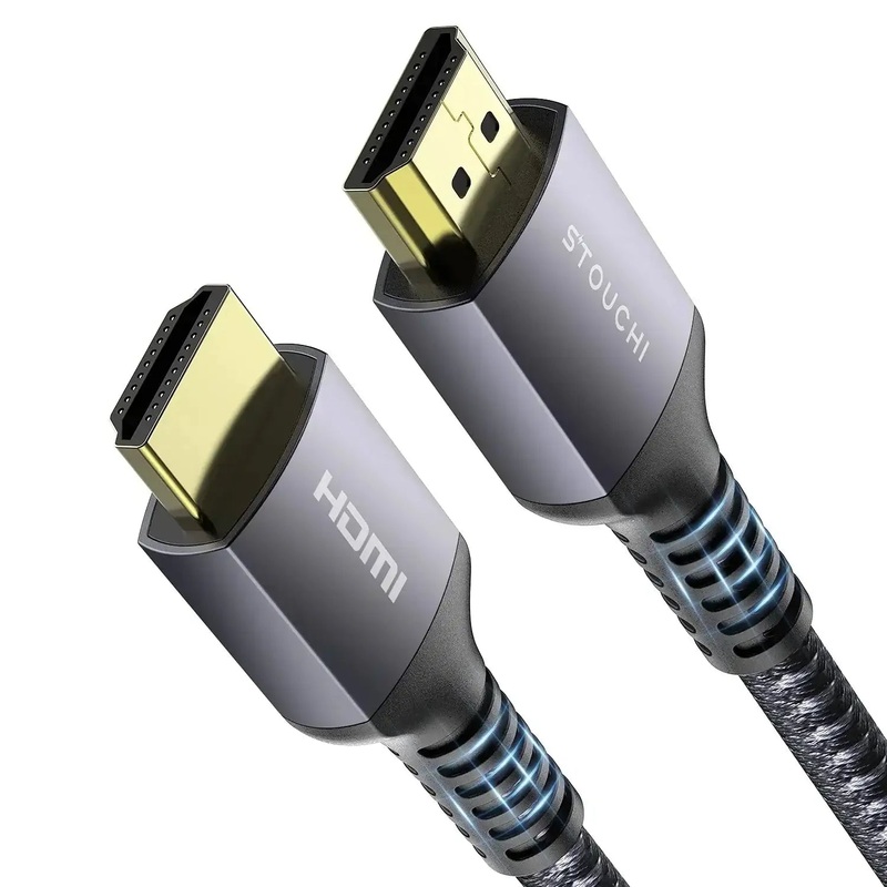 Powero+ Plus Visual 8K Braided HDMI Cable 2M – Gray