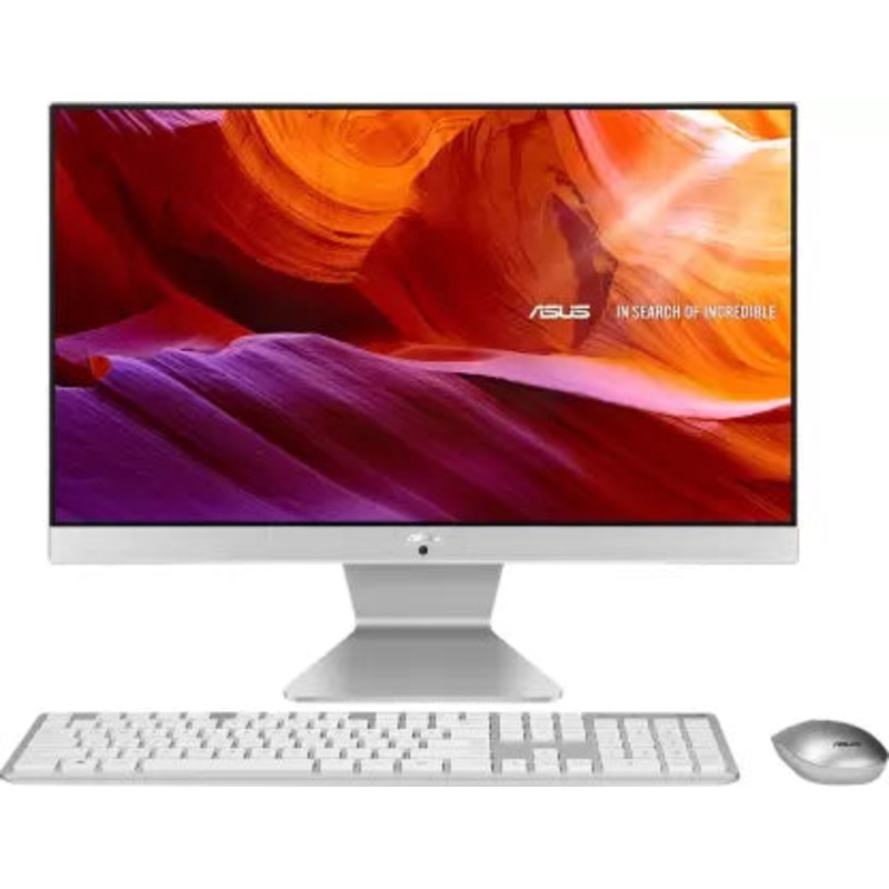 (Brand Refurbished) ASUS Vivo AIO 24 Core i5 (11th Gen) (8 GB DDR4/1 TB/256 GB SSD/Windows 10 Home/23.8 Inch Screen/V241EAK-WA008TS) with MS Office