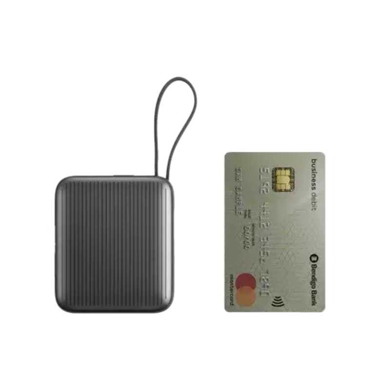 Energea Integra Mini 35 Power Bank 10000mAh With Build in USB-C Cable & Display – Gunmetal