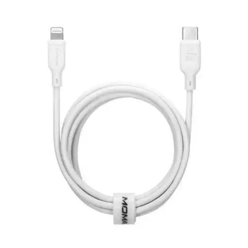 Momax ZERO Lightning to USB Cable,1.2M DL36W – White
