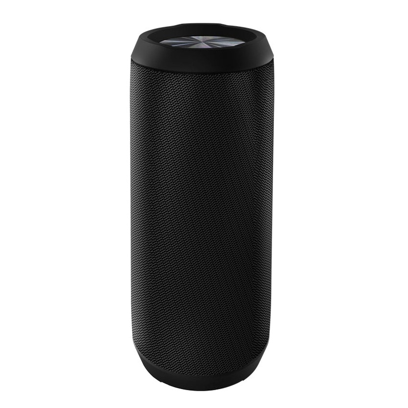 Rockrose 10W Bluetooth Speaker with Radio & Stereo Sound – Black