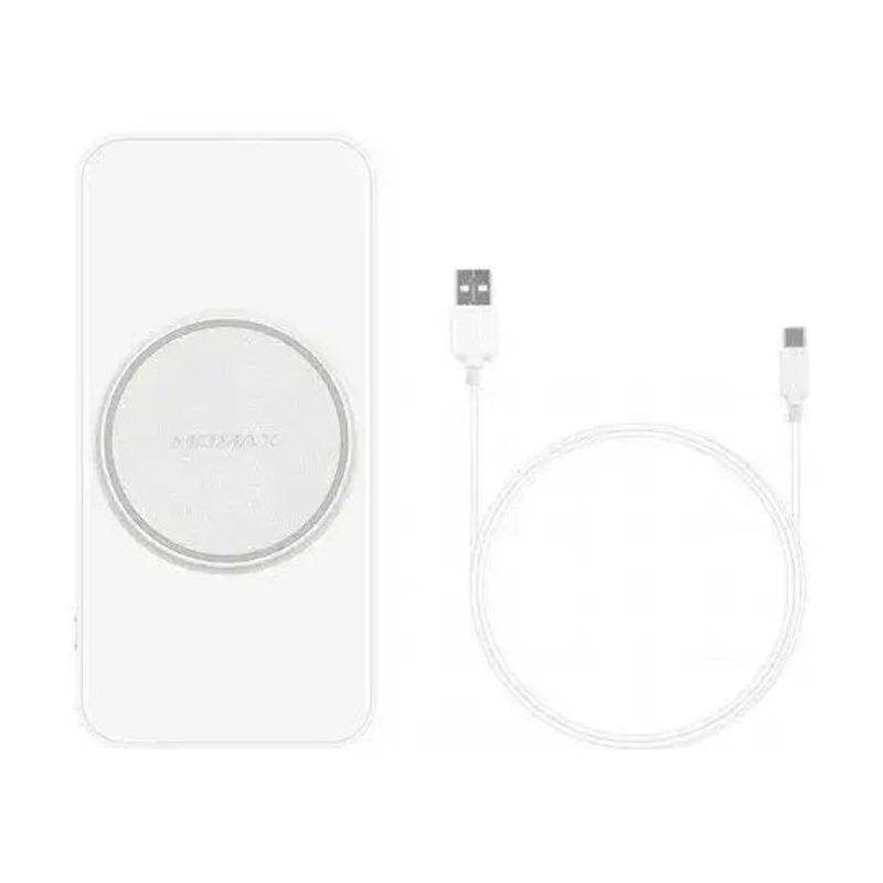 Momax Q.Power 3 10000mAh 3-in-1 Wireless Power Bank (IP83W) – White