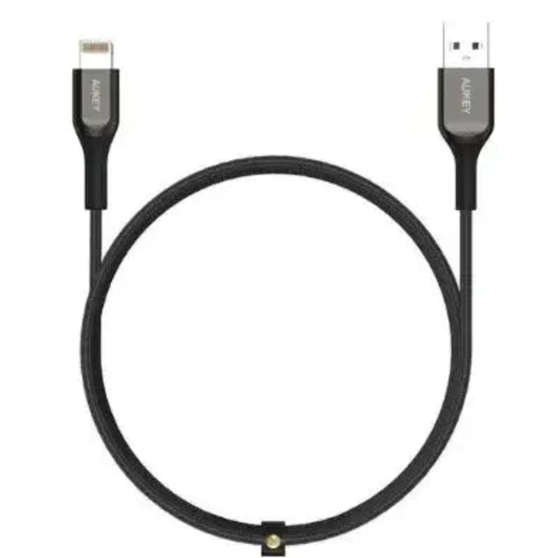 Aukey MFI USB-A To Lightning Kevlar Cable – 2 Meter