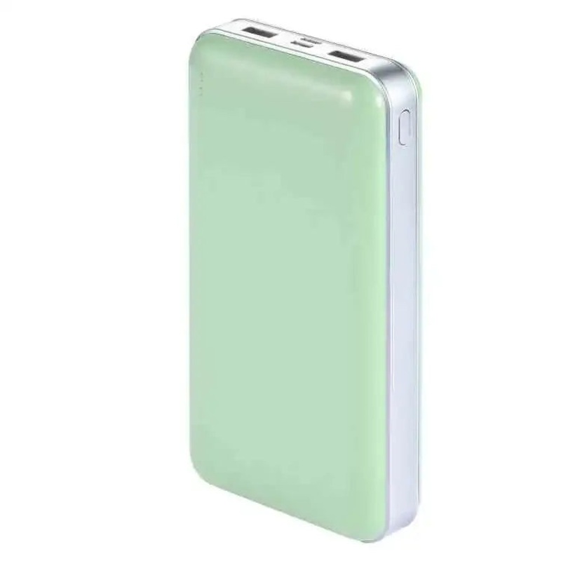 Porodo Power Bank 30000mAh PD 20W with Lightning Input (PD-PBFCH009-GN) – Green
