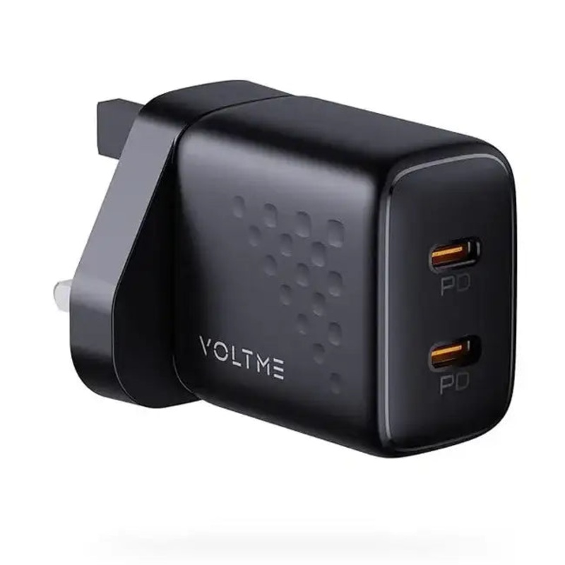 VOLTME Revo 20 Duo Lite Wall Charge – Black