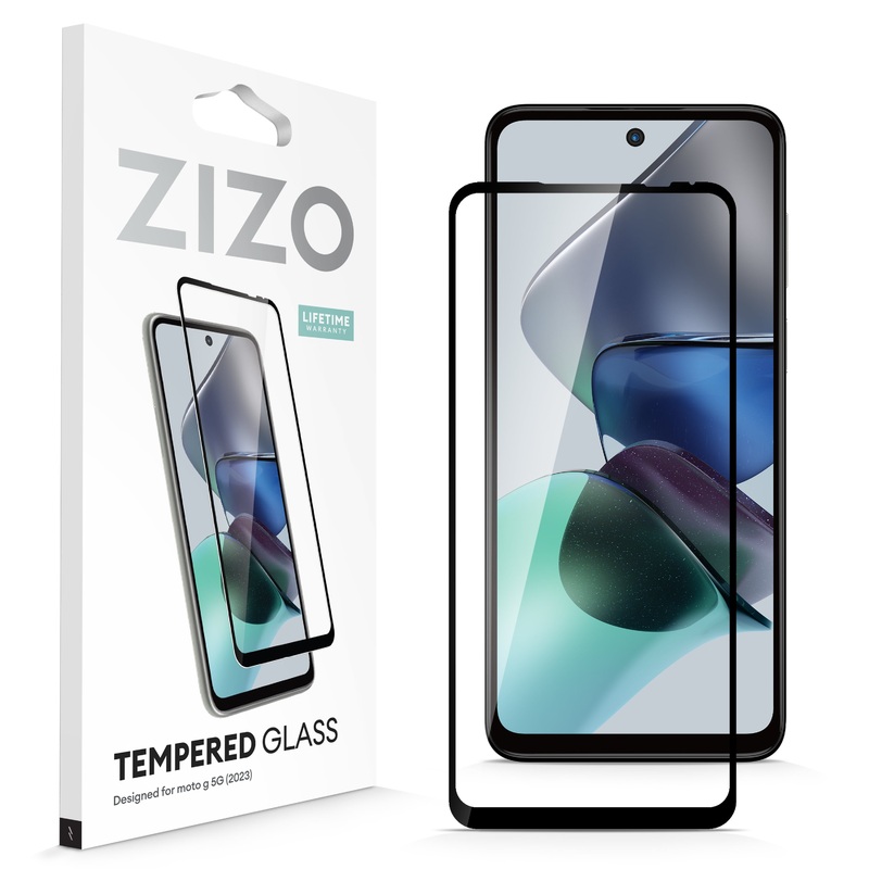 ZIZO TEMPERED GLASS Screen Protector for moto g 5G (2023) – Black