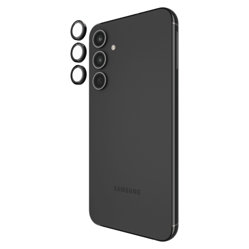Case-Mate Aluminum Ring Lens Protector for Samsung Galaxy S23 FE Black