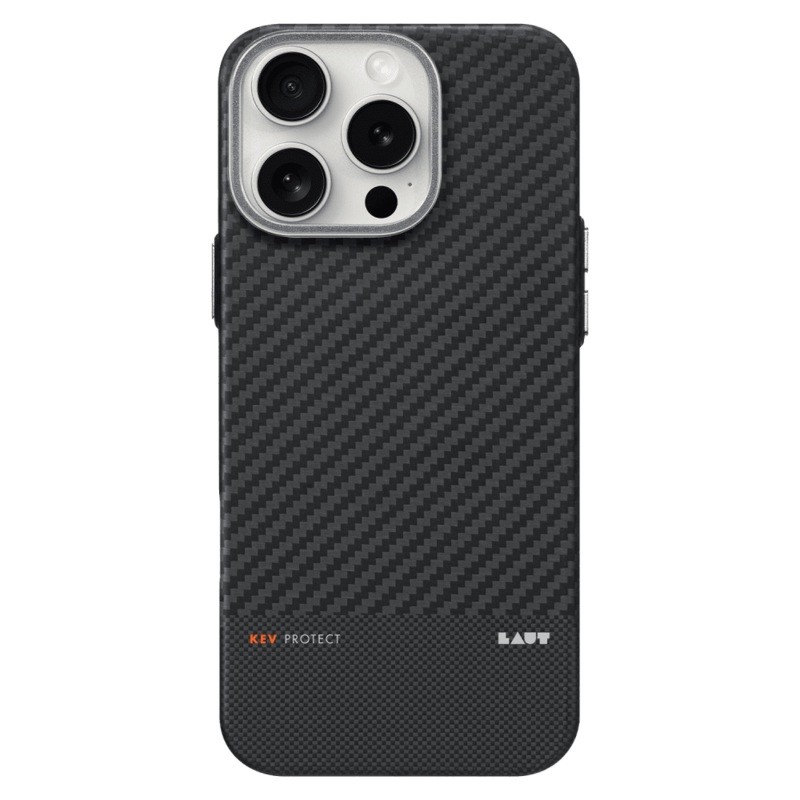 LAUT KEV Protect MagSafe Case for Apple iPhone 16 Pro Max Black