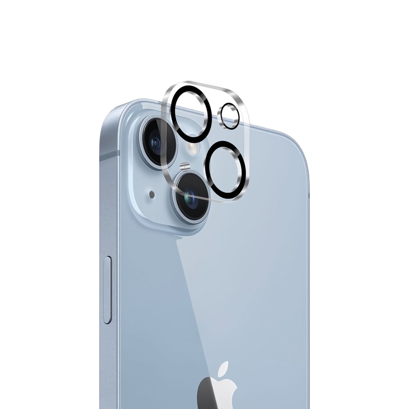 ZIZO LensTek iPhone 14 / iPhone 14 Plus Camera Lens Protector (2 Pack) – Black