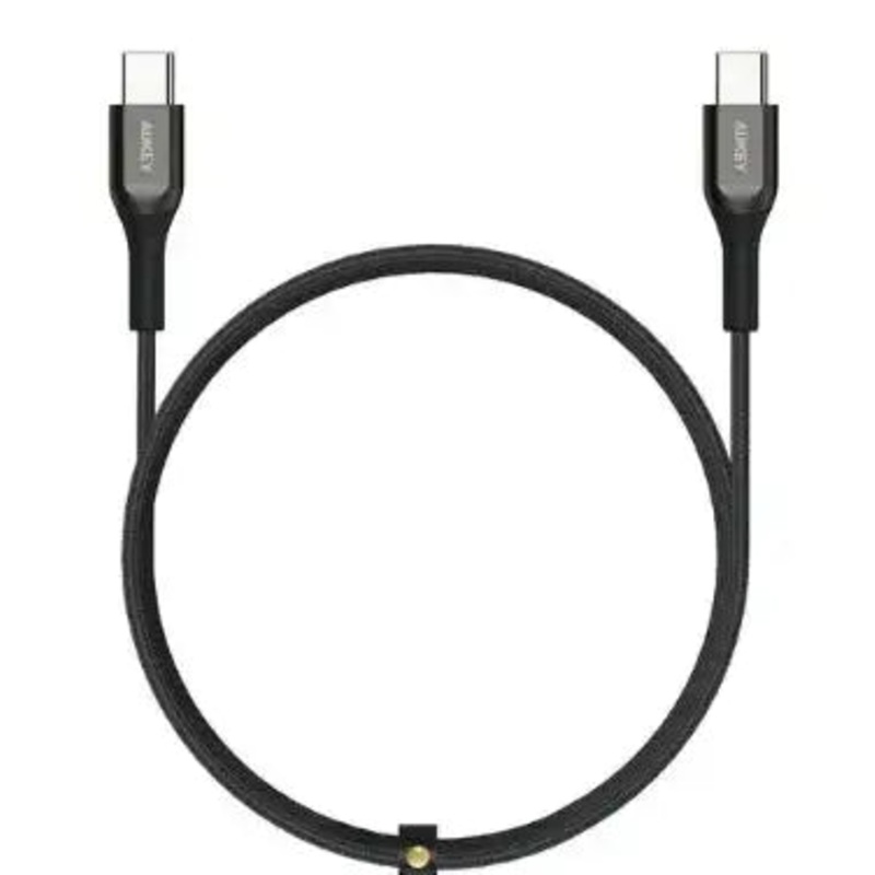 Aukey USB C To USB C 60W PD Quick Charge Kevlar Cable – 1.2M