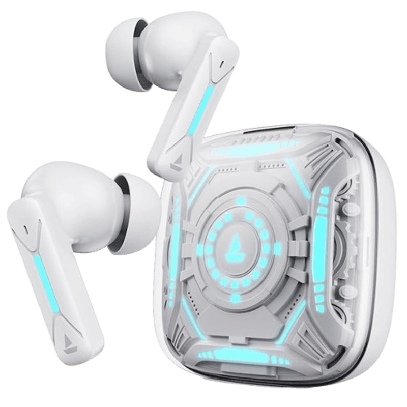 boAt Immortal Airspeed Pro Earbuds | 40hrs Playback | White Sabre