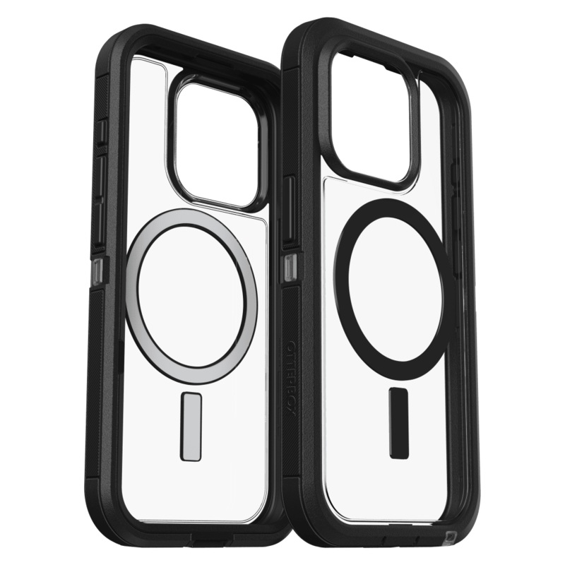 OtterBox Defender Pro XT Clear MagSafe Case for Apple iPhone 15 Pro