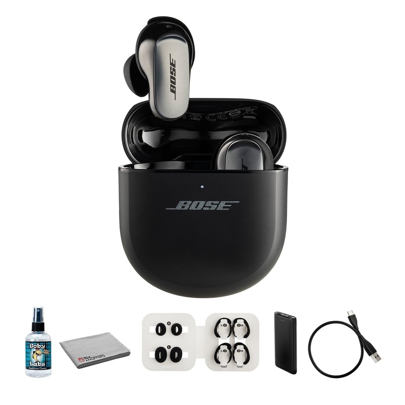Bose QuietComfort Ultra Earbuds Noise-Canceling Wireless Headphones Bundle