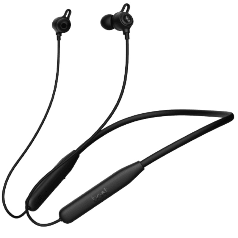 boAt Rockerz 109 Bluetooth Neckband | ENx Technology | Beast Mode | Active Black