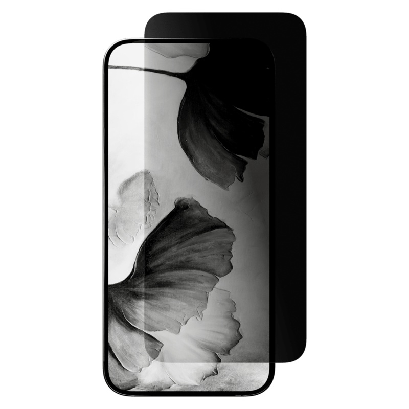 Cellhelmet Privacy Tempered Glass Screen Protector for Apple iPhone 16 Pro Clear