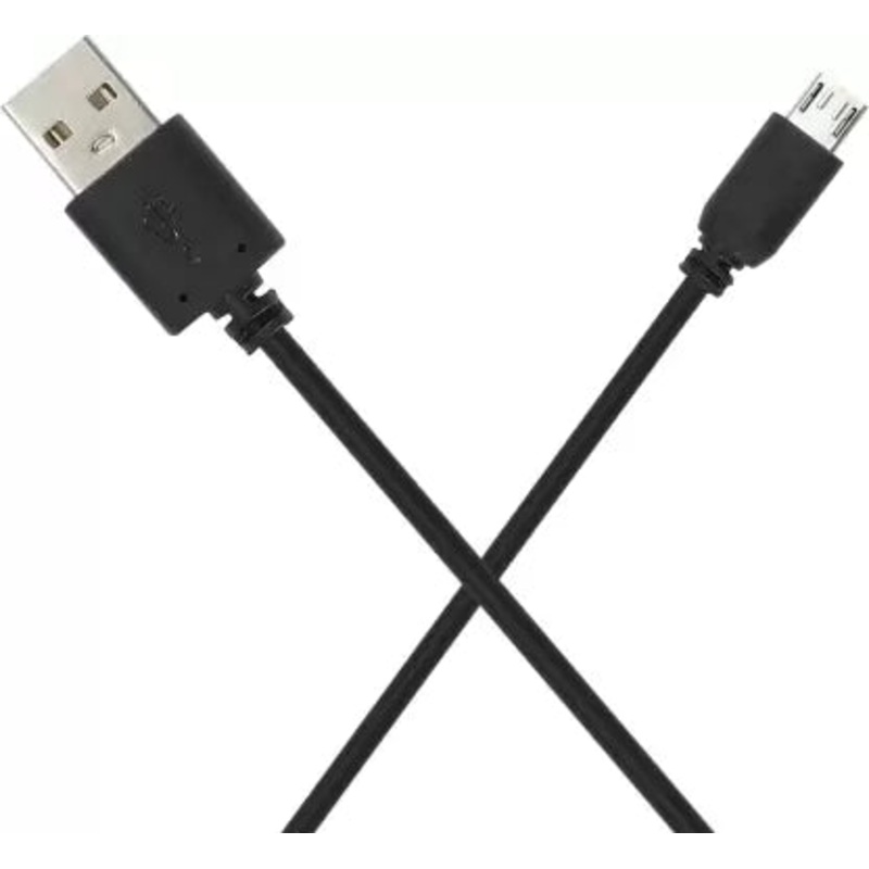 (Open Box) SmartBuy ICRMUE01 Round Charge & Sync USB 1m, Black