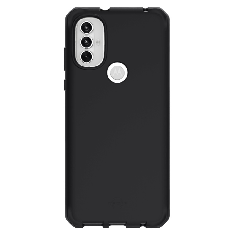 ITSkins Hybrid Silk Case for Motorola Moto G Power (2022) Black