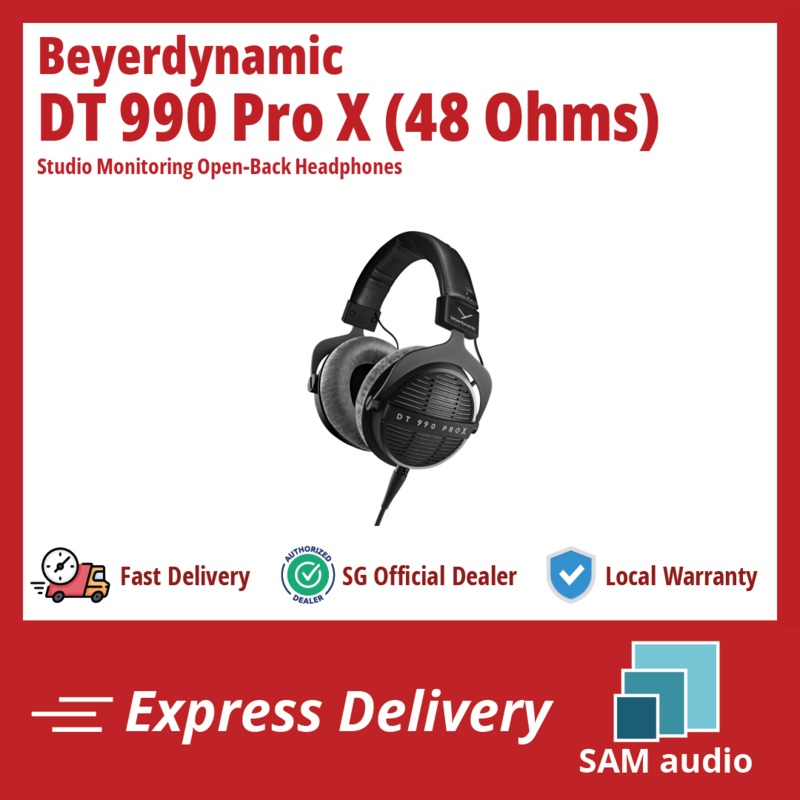[SG] BEYERDYNAMIC DT 990 PRO X (48 Ohms) – Studio Monitoring Open-Back Headphones