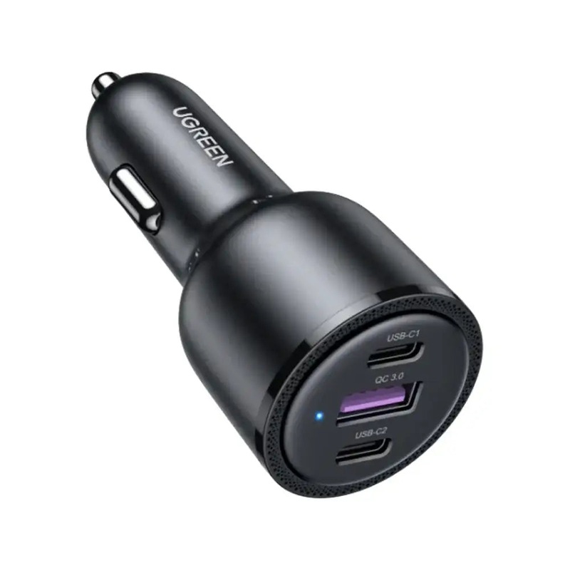 UGreen USB-C Car Charger 69W – Black