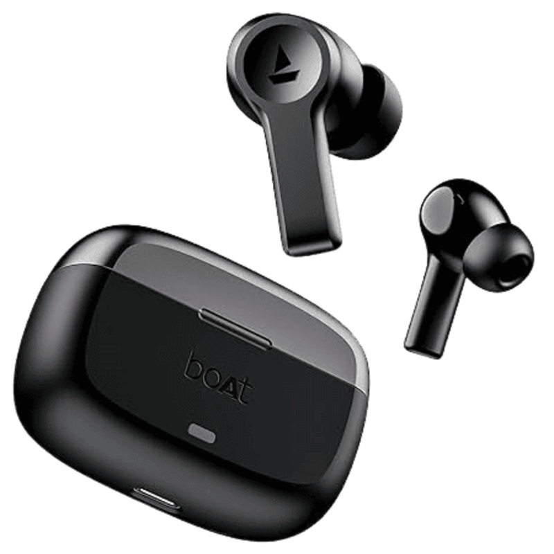 boAt Airdopes | Flex 454 ANC TWS in Ear Earbuds | Gunmetal Black
