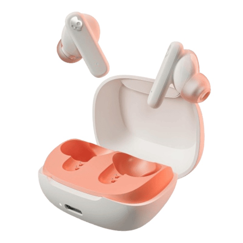 Skullcandy Smokin True Wireless Earbuds | Bone Orange | S2TAW R740