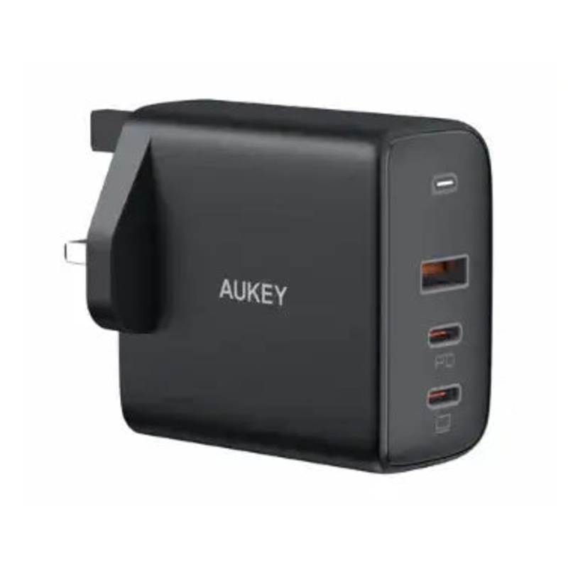 Aukey 3-Port 90W PD Wall Charger with GaN Power Tech