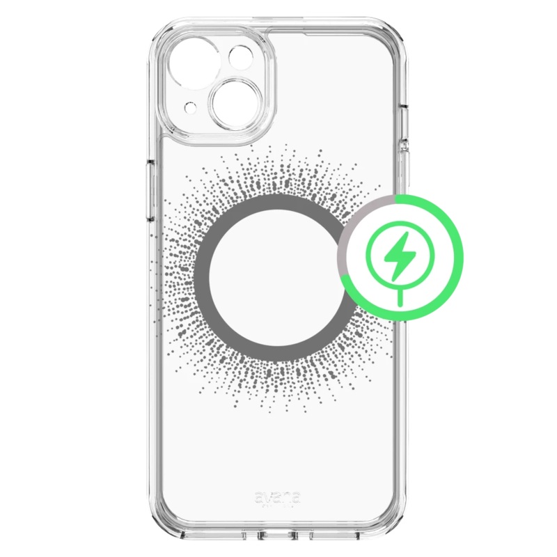 Avana Aura Case with MagSafe for Apple iPhone 16E/15/14 (Black)