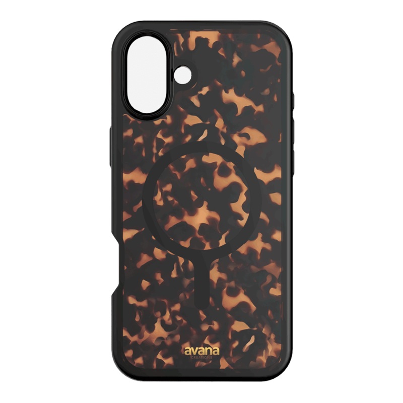Avana Tortoise Shell MagSafe Case for Apple iPhone 16 Plus Green