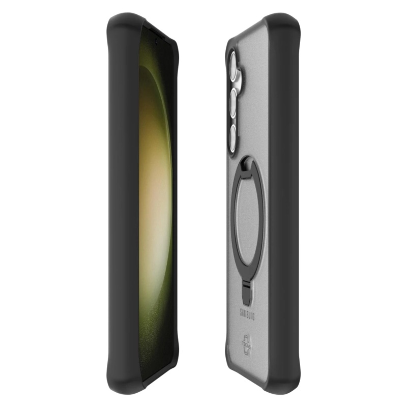 ITSKINS – Hybrid_R Frost MagSafe Case with Stand for Samsung Galaxy S24