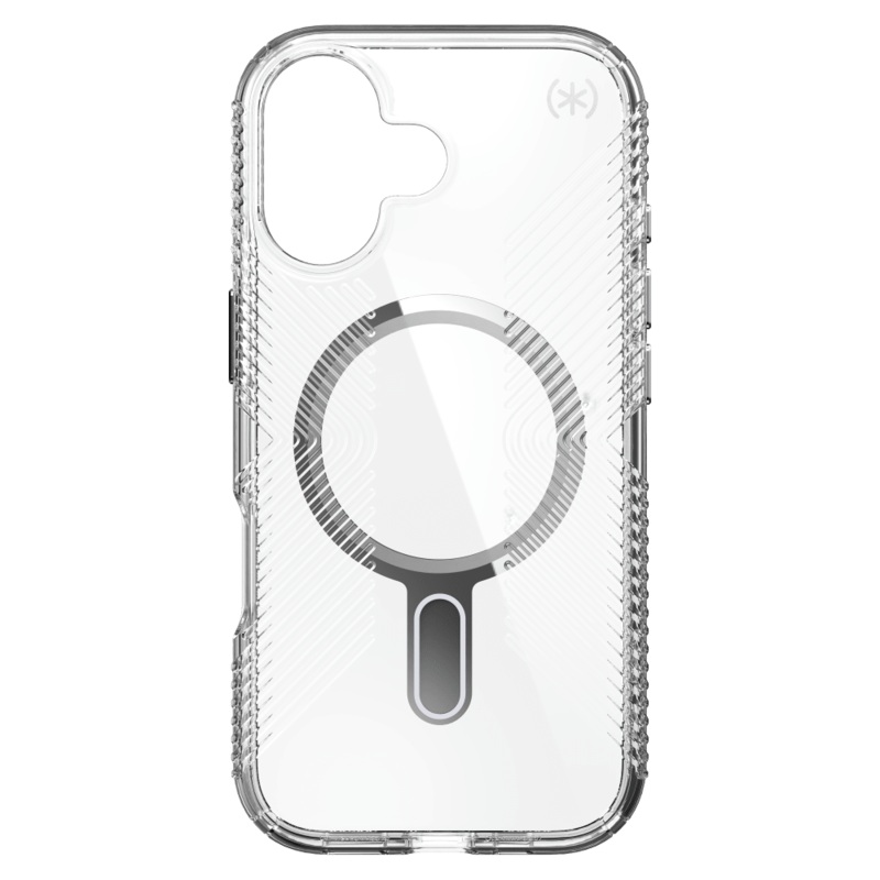 Speck Presidio Perfect Clear Grip Case with ClickLock for Apple iPhone 17 Clear