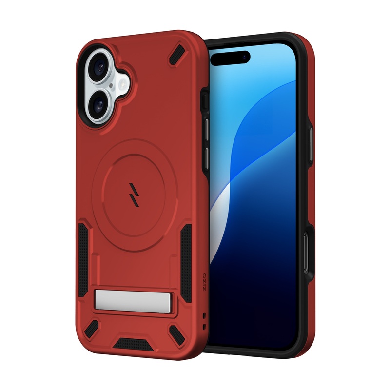 ZIZO TRANSFORM Series iPhone 16 Plus Case – Red