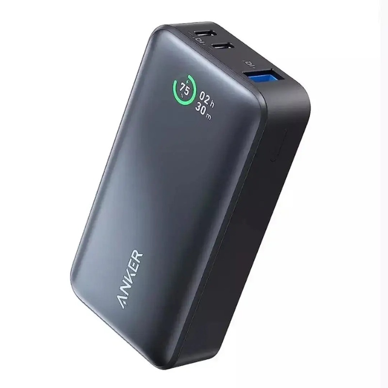 Anker 533 Power Bank ( PowerCore 30W ) 10000 PD A1256H11 – Black