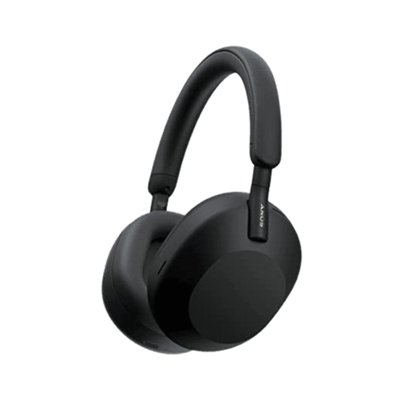Sony Wireless Industry Leading Active Noise Cancelling Over Ear Headphones | 3 Min Quick Charge | Black | WH-1000XM5