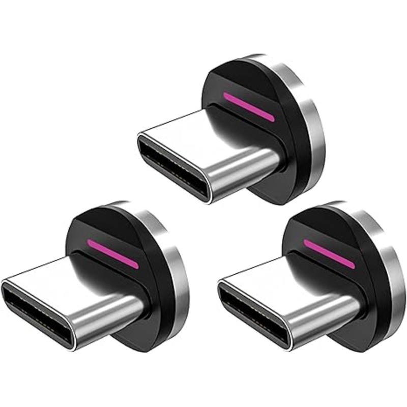 Statik | PUP-0400 | Statik Magnetic Tips for Magnetic Charge Cables, 3-Pack 3x USB-C